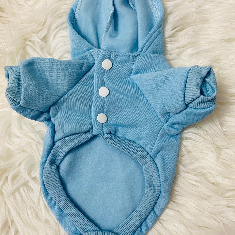 Blue Monster University Sweater Small Dog Clothes - Picture 3 of 3
